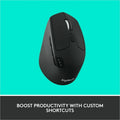 Logitech M720 Triathlon Mouse, Black, LOG910004790