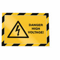 Durable Office DURAFRAME Twin-Color Border Self-Adhesive Document Frame - 2/Pack, Yellow, DBL4770130