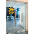 Durable Office DURAFRAME Twin-Color Border Self-Adhesive Document Frame - 2/Pack, Yellow, DBL4770130