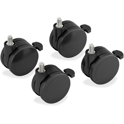 The HON HON Caster Add-On Kit, Black, 4 / Set, HONHABCASTER