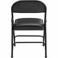Lorell Padded Seat Folding Chairs, 4 / Carton, LLR62526