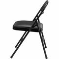 Lorell Padded Seat Folding Chairs, 4 / Carton, LLR62526