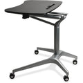 Lorell Gas Lift Height-Adjustable Mobile Desk, LLR84838