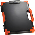 Officemate Carry-All Clipboard Storage Box, Orange, 8 1/2" Width x 14" Length, OIC83326