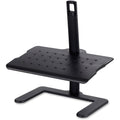 Safco Adjustable-Height Footrest, Black, SAF2129BL