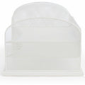 Safco Onyx 3 Tray/3 Upright Section Desk Organizer, White, SAF3254WH