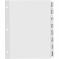 Avery Big Tab Printable Label Dividers, Easy Peel Labels, 8 Tabs, White, 4 Set, AVE14433