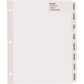Avery Big Tab Tab Divider, White, 4 / Pack, AVE14439