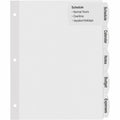 Avery Big Tab Tab Divider, White, 20 Set, AVE14440