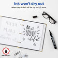 Avery Marks A Lot Marks A Lot Permanent Markers - Large Desk-Style Size, 1 Box, AVE98206