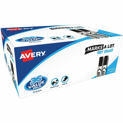 Avery Marks A Lot Marks A Lot Desk-Style Dry-Erase Markers, 1 Box — view 1