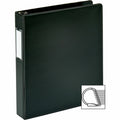 Business Source 1.5" D-Ring Binder, Black, BSN33125