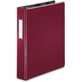 Business Source 1.5" D-Ring Binder, Burgundy, BSN33126