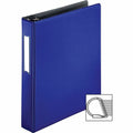 Business Source 1.5" D-Ring Binder, Blue, BSN33127