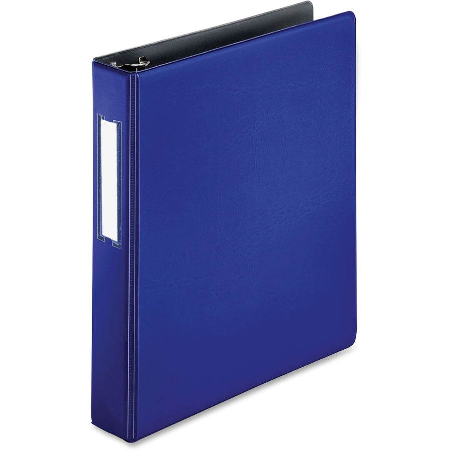 Business Source 1.5" D-Ring Binder, Blue, 12EA/CT — view 1