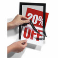 Durable Office Duraframe Half Letter, Black, 2 / Pack, DBL491301