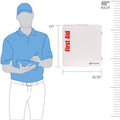 First Aid Only 3-Shelf First Aid Cabinet with Medications - ANSI Compliant, Blue, FAO90575