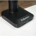 Fellowes Platinum Mounting Arm for Monitor - Black, FEL8042501