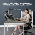 Fellowes Platinum Mounting Arm for Monitor - Black, FEL8042601