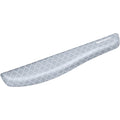 Fellowes PlushTouch Microban Keyboard Wrist Rest, White, 1, FEL9549801