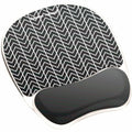 Fellowes Photo Gel Mouse Pad and Wrist Rest with Microban, White, FEL9549901