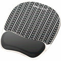 Fellowes Photo Gel Mouse Pad and Wrist Rest with Microban, White, FEL9549901