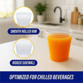 Genuine Joe 5 oz Transparent Beverage Cups, Clear, 25 / Carton, GJO10500