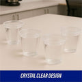 Genuine Joe 5 oz Transparent Beverage Cups, Clear, 25 / Carton, GJO10500