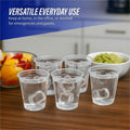 Genuine Joe 5 oz Transparent Beverage Cups, Clear, 25 / Carton, GJO10500