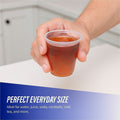 Genuine Joe 5 oz Transparent Beverage Cups, Clear, 25 / Carton, GJO10500
