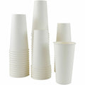 Genuine Joe 20 oz Disposable Hot Cups, White, 20 / Carton, GJO19051CT