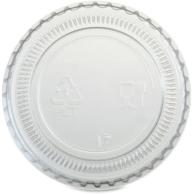 Genuine Joe Portion Cup Lid, Clear, 50 / Carton, GJO19061