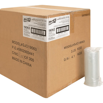 Genuine Joe Portion Cup Lid, Clear, 50 / Carton, GJO19063