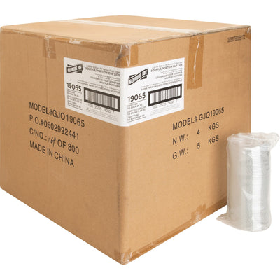 Genuine Joe Portion Cup Lid, Clear, 50 / Carton, GJO19065