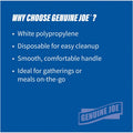Genuine Joe Medium-Weight Spork, White, 1 Carton, GJO20004