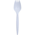 Genuine Joe Medium-Weight Spork, White, 1 Carton, GJO20004