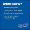 Genuine Joe Individually Wrapped Fork, White, 1 Carton, GJO20005