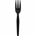 Genuine Joe Heavyweight Fork, Black, 1 Carton, GJO30403