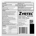 Johnson & Johnson Consumer . Zyrtec Allergy Tablets, 30 / Card, JOJ20436