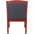 Lorell Sloping Arms Wood Frame Guest Chair, LLR20020