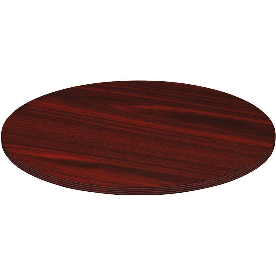 Lorell Chateau Series Round Conference Tabletop, 48" Diameter, Durable, LLR34353