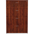 Lorell Essentials Series 4-Drawer Lateral File, Brown, LLR34387