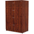 Lorell Essentials Series 4-Drawer Lateral File, Brown, LLR34387