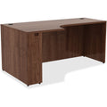Lorell Essentials Series Left Corner Credenza, Brown, LLR34394