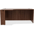 Lorell Essentials Series Left Corner Credenza, Brown, LLR34394