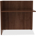 Lorell Essentials Series Reception Return, Brown, LLR34404