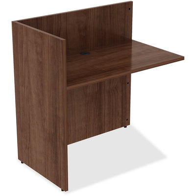 Lorell Essentials Series Reception Return, Brown, LLR34404