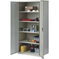 Lorell Fortress Series Storage Cabinet, Light Gray, LLR34411