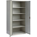 Lorell Fortress Series Storage Cabinet, Light Gray, LLR34411