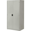 Lorell Fortress Series Storage Cabinet, Light Gray, LLR34411